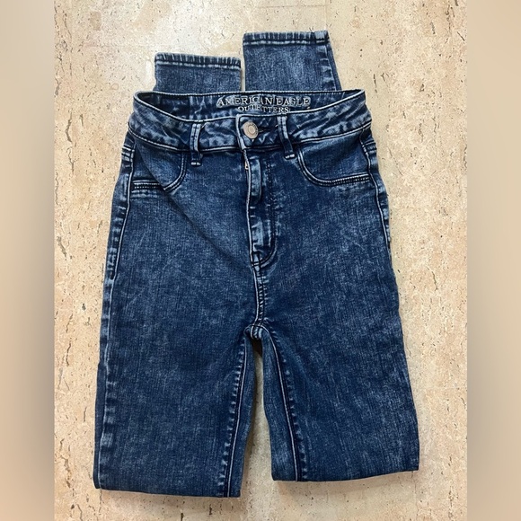 American Eagle Outfitters Denim - American Eagle Sky High Jegging Size 0